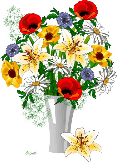 flower arranging clipart - photo #2